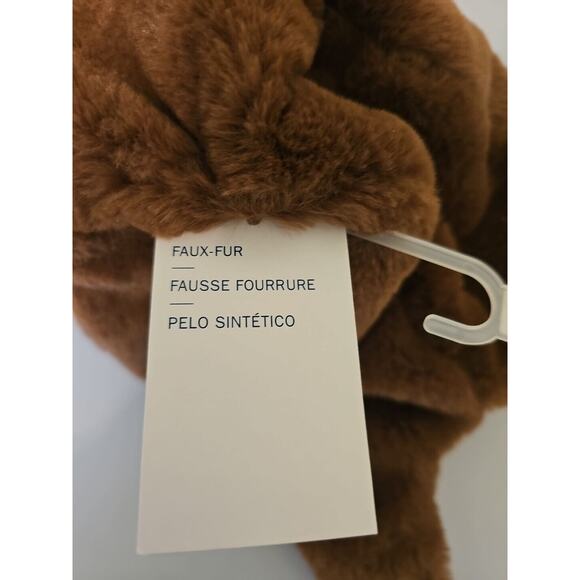 Old Navy Toddler Unisex Faux-Fur Trapper‎ Hat Size S Brown - Picture 4 of 6